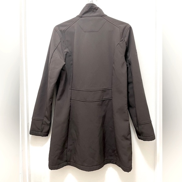 Vuarnet fleece-lined Long Zippered Jacket in Black/Brown - Picture 2 of 12